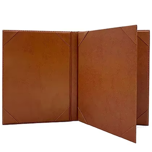 Porte-menu en cuir sur mesure A4 A5 pour restaurant, menus de table, porte-menu pour bar, KTV, restaurant - Product Image 1