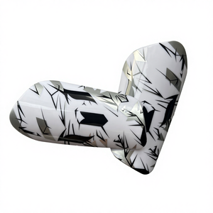 スポーツシンガード ベーシックプラスチックパッド カスタムロゴ 大人用脚保護シンガード - Product Image 3