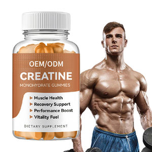 Créatine BCAAs Gummies Sans Sucre Sans Gluten Complément Alimentaire Marque Privée ODM Vente en Gros Approvisionnement en Gros Certifié GMP Croissance Musculaire - Product Image 1