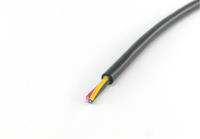Fil de puissance industriel 2464 Type 26AWG 2-4C en cuivre étamé toronné, isolé en PVC ignifuge et résistant à la chaleur, 300V