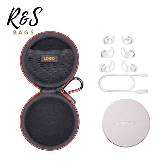 Customized High Quality Hard Shell EVA Travel Bag Carrying Case for Wireless Earphone Headphone Protective Storage Bag Case