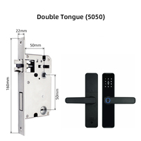 Serrure de porte intelligente WiFi Deftun Tuya avec déverrouillage par application de smartphone pour portes en bois/acier/verre Modèle A13