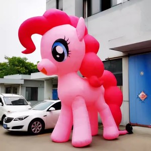 Inflable Publicitario Gigante Personalizado de Personajes de Dibujos Animados, Unicornio, <span class=keywords><strong>Muñecas</strong></span> My Little Pony, Modelo para Decoración - Product Image 1