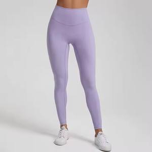 Leggings da donna vita alta e morbida a asciugatura rapida con scricciolenza nascosta da donna a vita alta per allenamento Yoga - Product Image 4