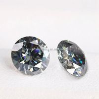 VVS gros Gra certifié D couleur gris foncé couleur Moissanite couleur pierres en vrac