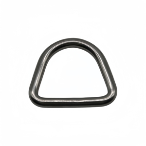 Anneau rond en acier inoxydable à maillons soudés avec tube - Product Image 5