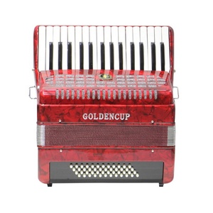 Accordéon SEASOUND OEM Chromatic 30 touches 48 basses noir en celluloïd, instrument de musique, accordéon JP3048A - Product Image 6