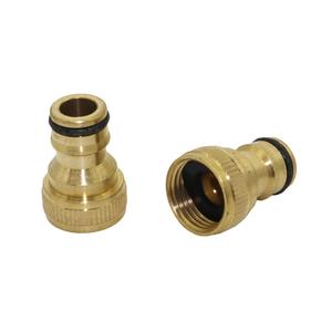 Phụ kiện ống nước bằng đồng thau nối nhanh ren trong 1/2'' 3/4'' dùng cho tưới tiêu vườn, rửa xe - Product Image 4