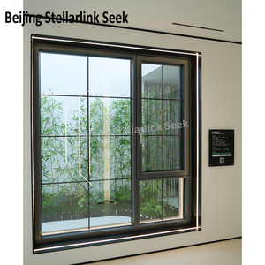 <span class=keywords><strong>Ventanas</strong></span> de Aluminio Revestidas de Madera de Estilo Alemán, Ahorro de Energía, Triple Acristalamiento, Ventana Compuesta de Madera y Aluminio para Renovación de Villas de Lujo - Product Image 6
