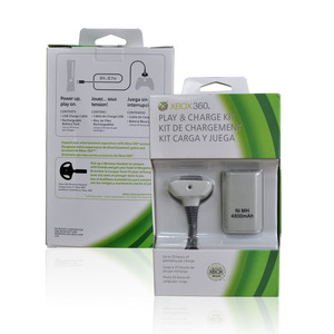 Kit de Batería <span class=keywords><strong>Recargable</strong></span> Ni-MH de 4800mAh para <span class=keywords><strong>Xbox</strong></span> <span class=keywords><strong>360</strong></span>, Base de Carga USB de Plástico con Cable de Carga - Product Image 5
