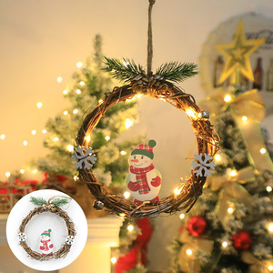 Guirlande de Noël Lumière LED Père Noël Bonhomme de Neige Fenêtre Lustre Porche Arbre de Noël Lustre - Product Image 6