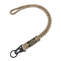 Collier et porte-clés en paracorde faits à la main pour le camping et la randonnée-Accessoire en gros