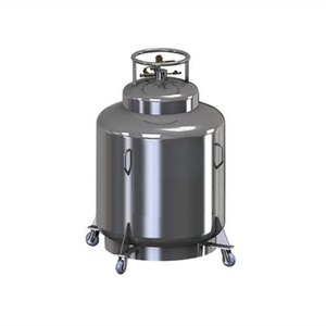 Réservoir de Hélium sur Site 185Kg LHe Réservoir de Hélium Liquide avec Roulettes au Fond - Product Image 3