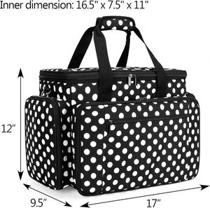 Free sample <b>Sewing</b> <b>Machine</b> Bag with Universal Tote Carrying Case with Personalized Multiple Storage Pockets - Product Image 2