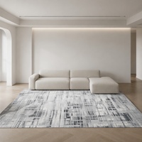 Meistverkaufter Luxuriöser Großer Maschinengefertigter Wilton-Stil Wasserdichter Rutschfester Polyester Wohnzimmer-Teppich & -Läufer