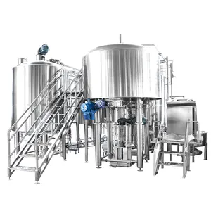 最高の販売500L1000L2000Lステンレス鋼ビール製造機クラフトビール醸造設備レストランマイクロ醸造システム