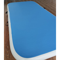 Tissu gonflable de point de baisse de tissu de bâche de double mur de PVC de 15cm pour le pont d'air