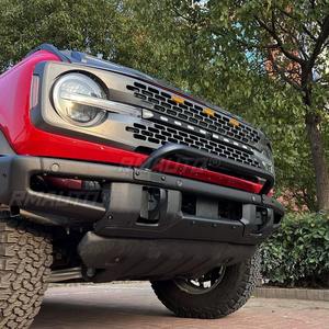 Barra de hierro original, piezas de modificación para parachoques delantero de Ford Bronco 2021-2023, edición todoterreno, accesorios de barra anticolisión - Product Image 3