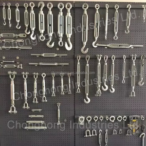 DIN1480 Thả Rèn Cáp Turnbuckle Với Hàm Và Hàm Rigging Phụ Kiện Phần Cứng Đức Loại Mạ Kẽm Dây Rope Turnbuckle - Product Image 6