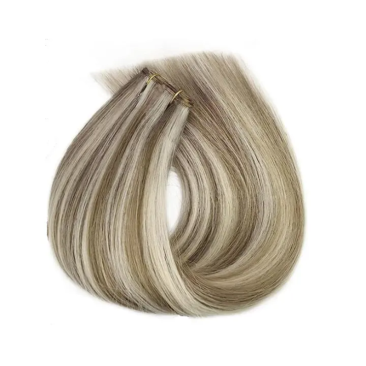 Anbieter von am Haaransatz ausgerichtetes natives Haar neue beliebte Produkte 613 Blondes Genius-Schusshaar für frauen rohes malaysisches Haar