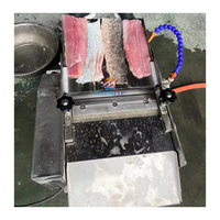 Machine industrielle à éviscérer le poisson, équipement de défiletage de poisson haute capacité