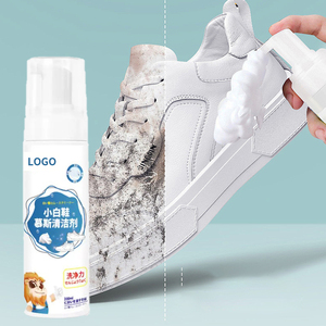 Vendita calda su misura scarpe bianche pulitore schiuma ingredienti naturali detergenti collare personalizzati per la vendita - Product Image 1