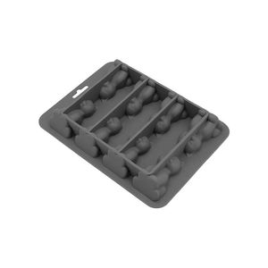 Moule à glaçons en silicone en forme de chat mignon, moule à glace DIY pour whisky, cocktails et boissons d'été, moule à glaçons flexible antiadhésif - Product Image 3
