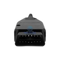Connecteur mâle OBD-II à 16 broches de grande taille pour scanner de diagnostic automobile et assemblage de câbles
