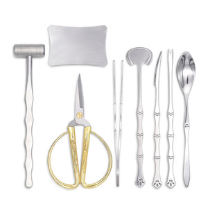 Eight Piece Crab Eating Tool Set Stainless Steel Heavy Duty Seafood Tools For Household Use - Product Image 4