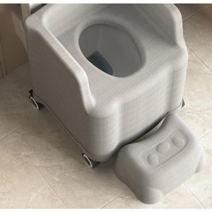 Bathroom Safety Chair Equipment Shower Elevated Seat Toilet Rails for Elderly Disabled Apparatus Handicapped Accessories Commode - Product Image 2