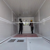 Casa Prefabricada Plegable de 2 Pisos, Pequeña, Económica, Lista para Habitar, Mini Villa Modular de Lujo con Dormitorio