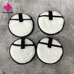 Reusable Makeup Remover Pads Soft Microfiber Pocket Pads <strong>Facial</strong> Cleansing Gloves Mitt <strong>Washable</strong> Makeup Remover Cloth <strong>Wipes</strong> - Product Image 1