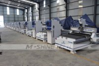 Machine de gravure CNC M-shine 1325 pour le travail du bois, machine de gravure pour le bois massif, le MDF et le PVC