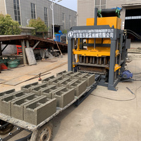 KAIQIAN QT4-15D Machine Automatique Complète pour Fabriquer des Briques en Ciment ou Argile Usine en Afrique du Sud
