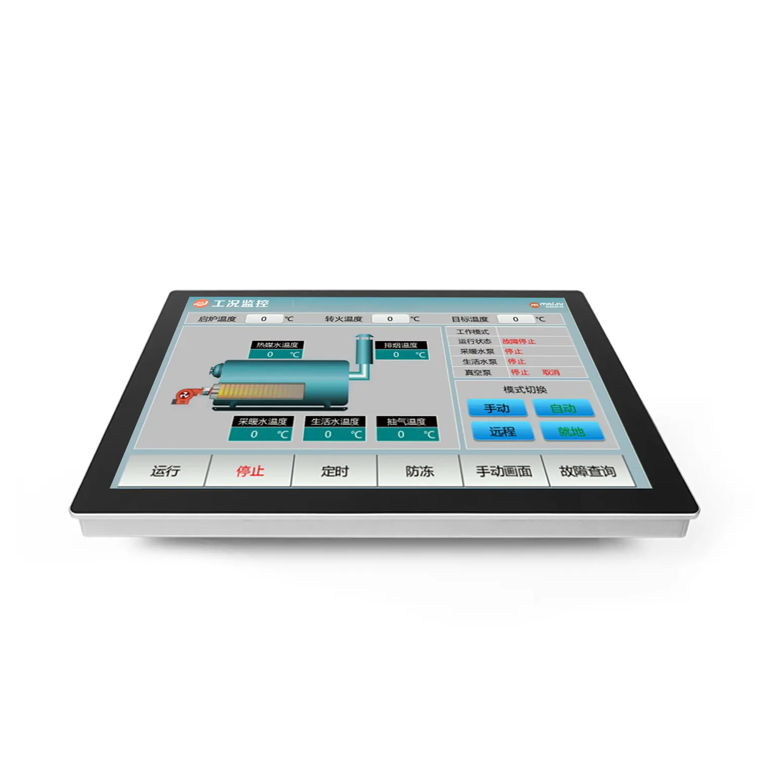 Painel industrial de 8 polegadas para tablet pc, 10.4 polegadas, painel industrial de 10 pontos com tela de toque, painel capacitivo embutido para PC