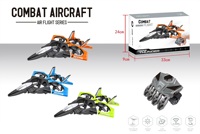 HUADA Avion RC en mousse EPP à 360 degrés, avion de cascade, jouet d'avion télécommandé, drone quadricoptère