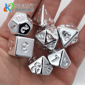 2021 Acrylic Stock Dice Polyhedrals Toys Cube Relieves Stress And Vida Dice