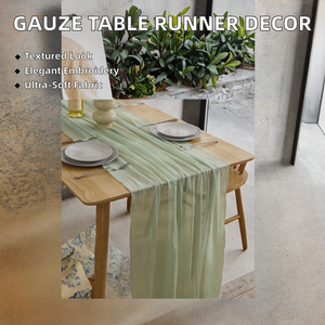 ผ้าปูโต๊ะผ้ากอซทอแบบขายส่ง และผ้าชีสคลอธสำหรับตกแต่งบ้าน โรงแรม งานแต่งงาน - เป็นมิตรกับสิ่งแวดล้อม ใช้ซ้ำได้ - Product Image 2