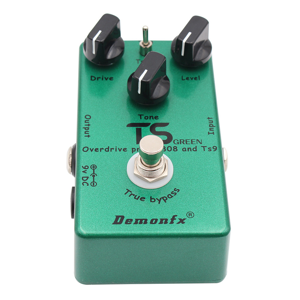 【弦のおまけ付き】Demonfx TS808DX クローン Demonfx TS GREEN Classic TS9とTS808を統合、完璧にアップグレード