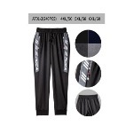 Pantaloni in velluto a coste in cotone 100% Anti-rughe pantaloni tattici con Logo personalizzato a righe laterali decorazione formale color 6XL - Product Image 1