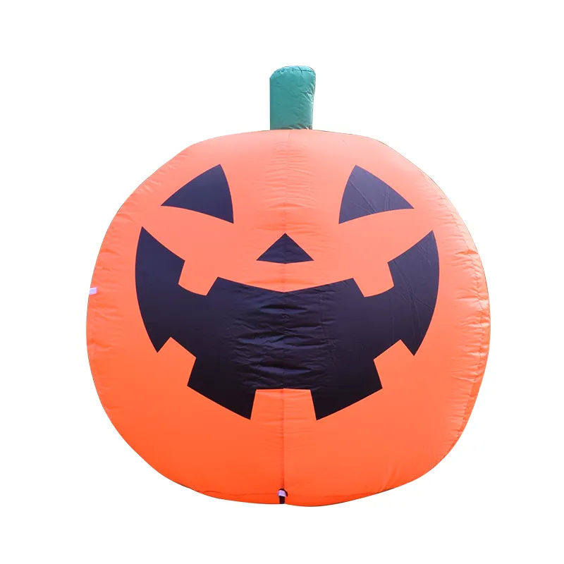 Zucche gonfiabili di Halloween all'ingrosso da 4 piedi con led incorporati gonfiabili gonfiabili per decorazioni di Halloween