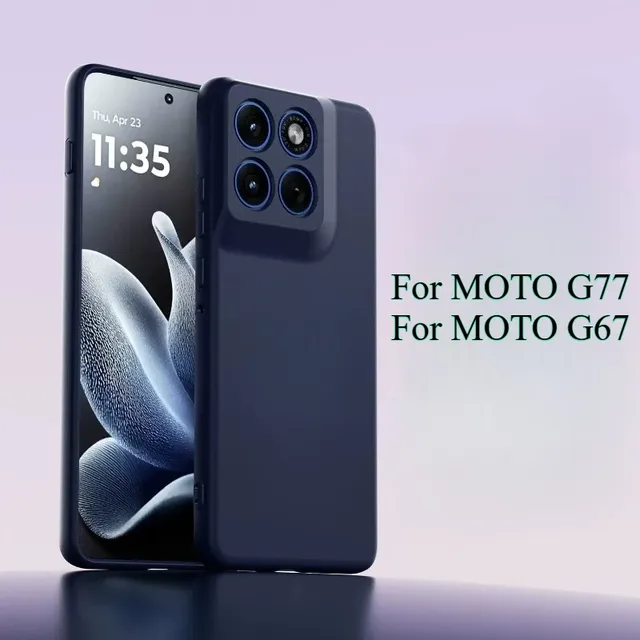 Candy Color Camera Lens Protection Cover for Motorola Moto G77 G67 G14 G24 G04 G96 G86 G56 G35 G32 Liquid Silicone Matte Case