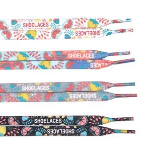 Cordones Elásticos de Poliéster Coloridos, Cordones Personalizables para Lona, Colores de Cordones Unisex Casuales, Impresión Redonda, Empaque Personalizado, 300 Pares - Product Image 3