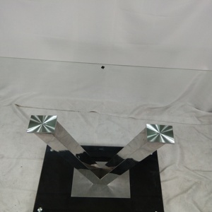 Moderno diseño simple y transparente de mesa de comedor de - Product Image 4