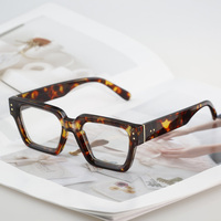 Gafas Ópticas Cuadradas de Alta Calidad al por Mayor de China, Monturas de Gafas Clásicas Negras de Diseñador Óptico, Moda al por Mayor 2026