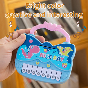 Juguete Electrónico Portátil de Música con Luces de Pato y Dinosaurio para Niños, con Divertidos Sonidos de Piano para la Educación de Niños y Niñas - Product Image 4