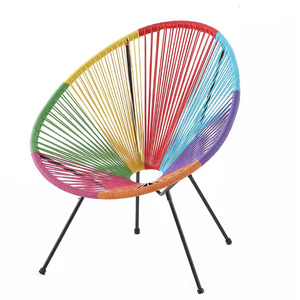 Chaise longue empilable pour l'extérieur Chaise de jardin en rotin PE Egg <span class=keywords><strong>Chair</strong></span> Bistro Oval <span class=keywords><strong>Acapulco</strong></span> <span class=keywords><strong>Chair</strong></span> - Product Image 4