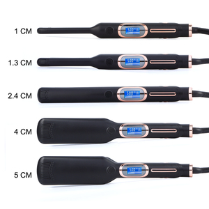 Bán Buôn Nhãn Hiệu Riêng Chuyên Nghiệp 500 ° F Tóc Ép Tóc-<span class=keywords><strong>Nano</strong></span> Titan Phẳng Bàn là Cho Tùy Chỉnh Đơn Đặt Hàng - Product Image 2