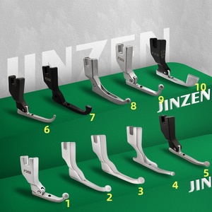 JINZEN Piedino per Macchina da Cucire Industriale in Metallo con Perline e Paillettes Effetto Ghiaccio, Accessorio Trendy per Abiti da Sposa, Varietà di Modelli - Product Image 2