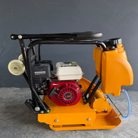 Compacteur à plaque vibrante puissant de type 90, à essence, pour travaux lourds, pour terrassement et compactage de sols